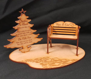 Christmas in Heaven Chair & Tree